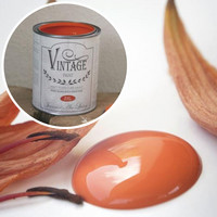 Kalkkimaali - Bright Orange Vintage Paint