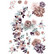 Siirtokuva - Burgundy Rose Garden - 60 x 88 cm - Prima Redesign