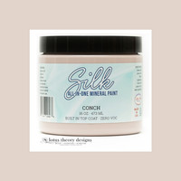 Silk All-In-One Paint - Kotilonpunainen - Conch - 473 ml