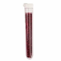 Glitter - Tummanpunainen - 2 g