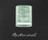 Kalkkimaali - Musta - Nocturnal - Versante Matt - 500 ml
