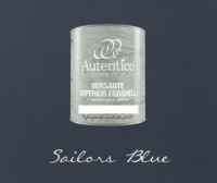 Kalkkimaali - Merimiehensininen - Sailors Blue - Versante Eggshell - 500 ml