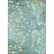 Decoupage-arkki - A4 - Atelier Blossom Blue Background with Butterfly