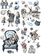 Siirtokuva - 63 x 81 cm - Alice in Wonderland - Belles and Whistles