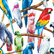 Decoupage-arkkisetti - Birds - Belles and Whistles