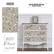 Decoupage-arkki - 48x76 cm - Olivia - Prima Redesign Tissue Paper
