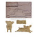 Silikonimuotti - 20x13 cm - Prima Re-Design - Farm Friends