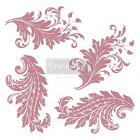 Leimasinsetti - 30x30 cm - Prima Re-design Decor Stamp - Royal Flourish
