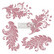 Leimasinsetti - 30x30 cm - Prima Re-design Decor Stamp - Royal Flourish