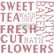 Leimasinsetti - 30x30 cm - Prima Re-design Decor Stamp - Sweet Tea