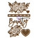 Koriste 13x20 cm - Prima Marketing Beauty Arises Chipboard Diecut
