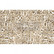 Decoupage-arkki - 48x76 cm - Engraved Numbers Re-Design Prima Tissue Paper