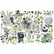 Decoupage-arkki - 48x76 cm - Blue Meadows Re-Design Prima Tissue Paper