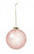Lasipallo 8 cm - Vaaleanpunainen