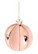 Lasipallo 8 cm - Vaaleanpunainen