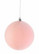 Samettipallo 10 cm - Vaaleanpunainen