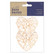 Rottinkisydän 2 kpl - Papermania Bare Basics Rattan Hearts White
