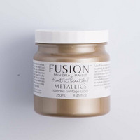 Fusion Mineral Paint Metallics - Vintage Gold