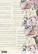 Decoupage-arkki A4 - Notes & Flowers Papers For You Rice Paper