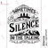 Vesisiirtokuva A4 - Silence