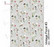 Vesisiirtokuva A4 - Vintage Floral #3
