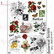 Vesisiirtokuva A4 - Botanical Scripts