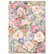 Decoupage-arkki A4 - Stamperia Rice Paper Casa Granada Flowers
