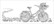 Sabluuna 10x21 cm - The Crafter's Workshop Pretty Bicycle Family Slimline Stencil