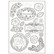 Muotti 15x21 cm - Stamperia Soft Mould Garden of Promises Dreams