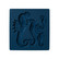 Silikonimuotti - Koristeen koko n. 15x12x0,6 cm - Zuri Seahorse Realm