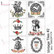 Vesisiirtokuva A4 - Dress My Craft Transfer Me Vintage Tile #2