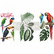 Siirtokuva 30x45 cm - Tropical Birds Redesign With Prima Decor Transfers