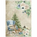 Decoupage-paperi A4 - Stamperia Rice Paper Romantic Cozy Winter Chair