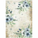 Decoupage-paperi A4 - Stamperia Rice Paper Romantic Cozy Winter Blue Flowers