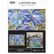 Decoupage-kuitupaperi 59x84 cm - Enchanting Iris Re-Design Decoupage Fiber Paper