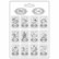 Muotti 21x29 cm - Stamperia Soft Mould Cosmos Infinity Zodiac