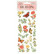 Siirtokuva-arkki 10x21 cm - Stamperia Rub-On Create Happiness Butterfly and Leaves