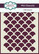 Sabluuna 8x10 cm - Creative Expressions Mini Stencils Fish Scales