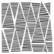Sabluuna 15x15 cm - The Crafter's Workshop Striped Triangles