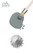 Maalijauhe - Fusion Milk Paint Gotham Grey - Rikollisenharmaa