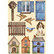 Vanerikoristeet 15x21 cm - Stamperia Wooden Shape Welcome Home