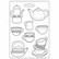 Muotti 15x21 cm - Stamperia Soft Mould Cups