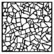 Sabluuna 18x18 cm - Stamperia Thick Stencil Mosaic