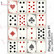 Vesisiirtokuva A4 - Dress My Craft Transfer Me Playing Cards #1