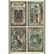 Decoupage-paperi A4 - Stamperia Magic Forest Packed Cards
