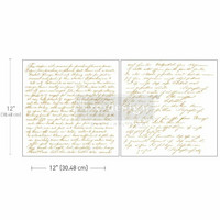 Siirtokuva 60x30 cm - Re-Design with Prima Decor Transfer Sweet Notes