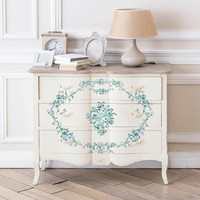 Siirtokuva 60x30 cm - Re-Design with Prima Decor Transfer Minty Roses