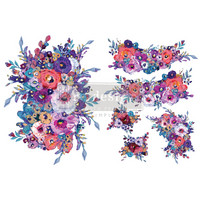 Vesisiirtokuva 27x42 cm - Prima H2O Transfers Luminous Blooms