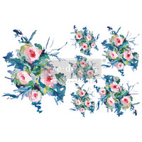 Vesisiirtokuva 27x42 cm - Prima H2O Transfers Expressive Blooms
