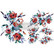 Vesisiirtokuva 27x42 cm - Prima H2O Transfers Radiant Blooms